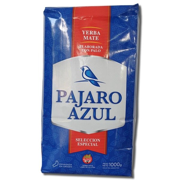 Producto - YERBA PAJARO AZUL X 1KG