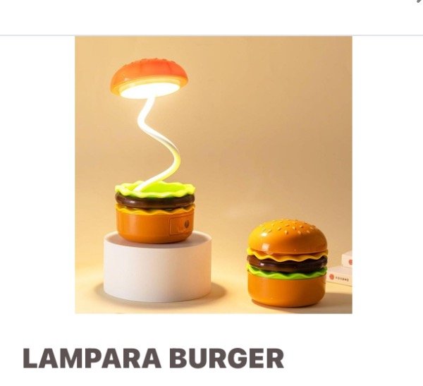 Producto - Lámpara burguer