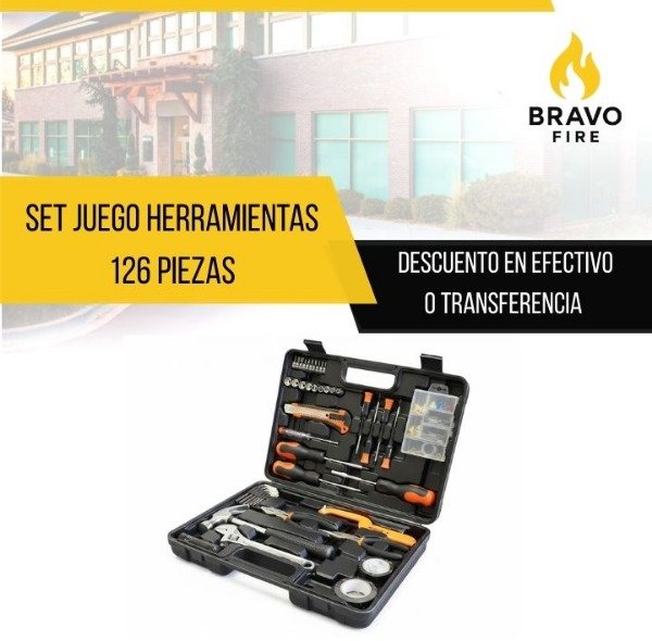 Producto - HERRAMIENTAS 126 PIEZAS ALPINA