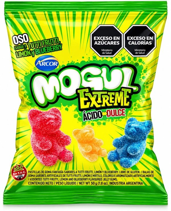 Producto - Gomitas Oso Acido Dulce Extreme - Mogul-