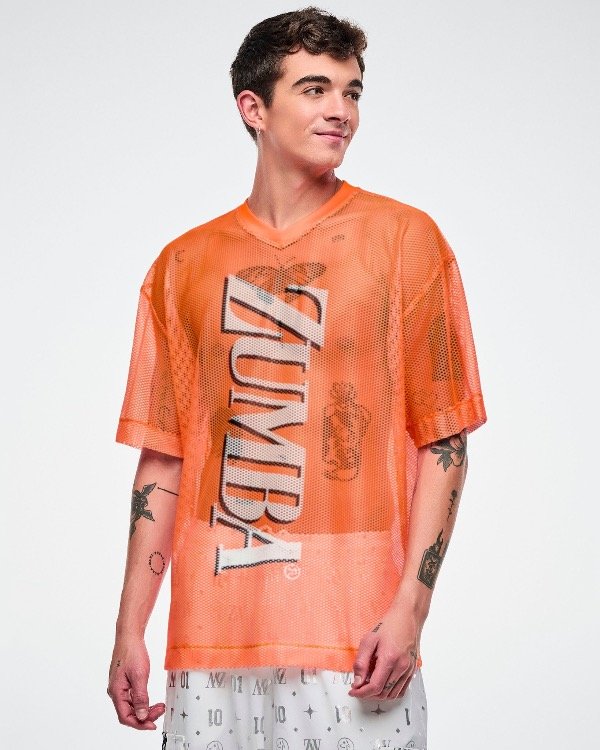 Producto - Dale-Z Oversized Mesh V-Neck Top - 5