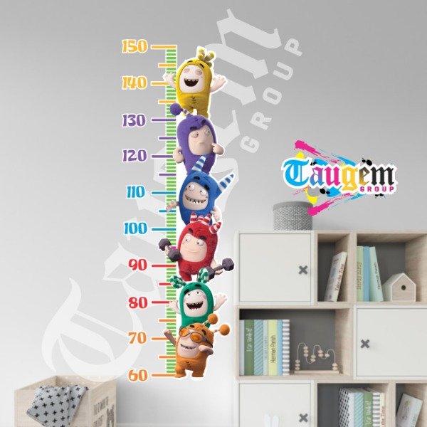 Producto - VINILO  MEDIDOR DE ALTURA - ODDBODS