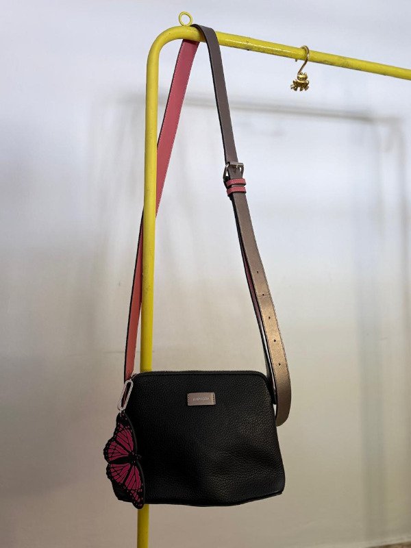 Producto - CARTERA AMPHORA S TIRA CINTO ROSA PLATEADO
