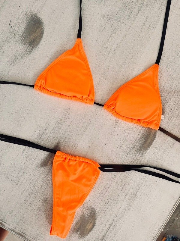 Producto - BIKINI VARADERO NARAJA FLUOR