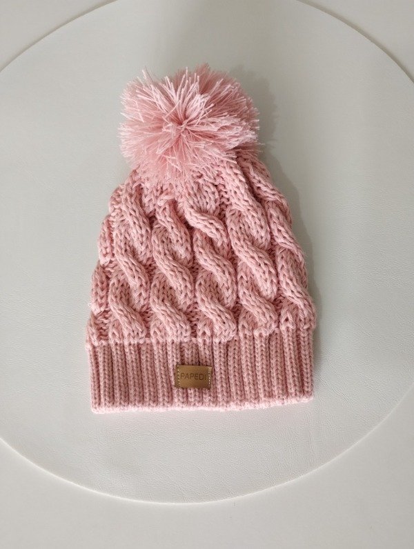 Producto - Gorro de lana Rosa