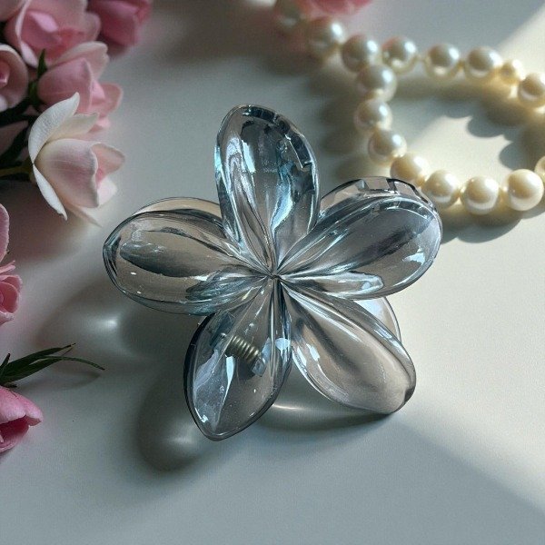 Producto - Broche HawaianaTraslucido Negro