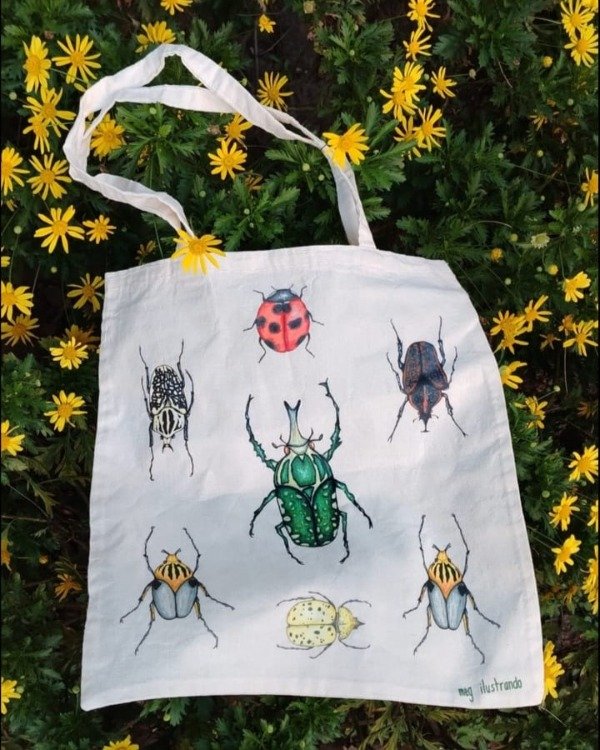 Producto - Totebag Escarabajos