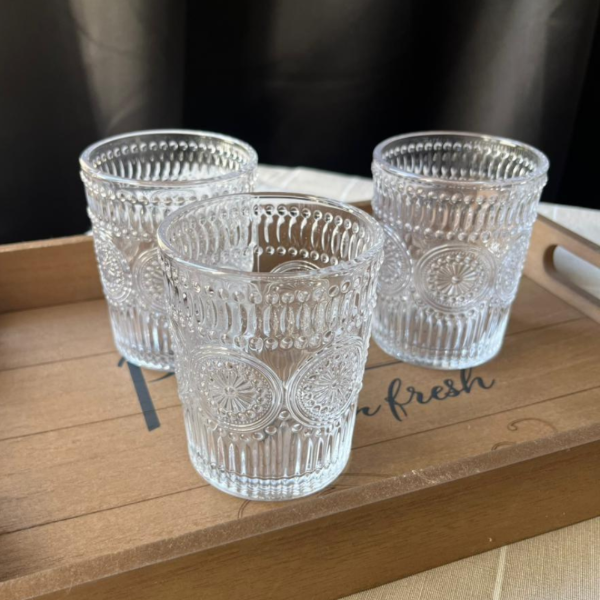 Producto - Set x 6 Vaso Daisy Transparente