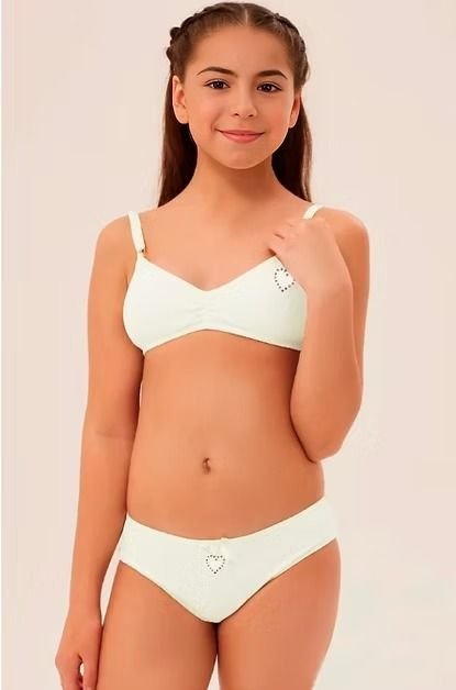Producto - Art 5270 MON CHERIE Conjunto de Algodón Teen con Push Up.
