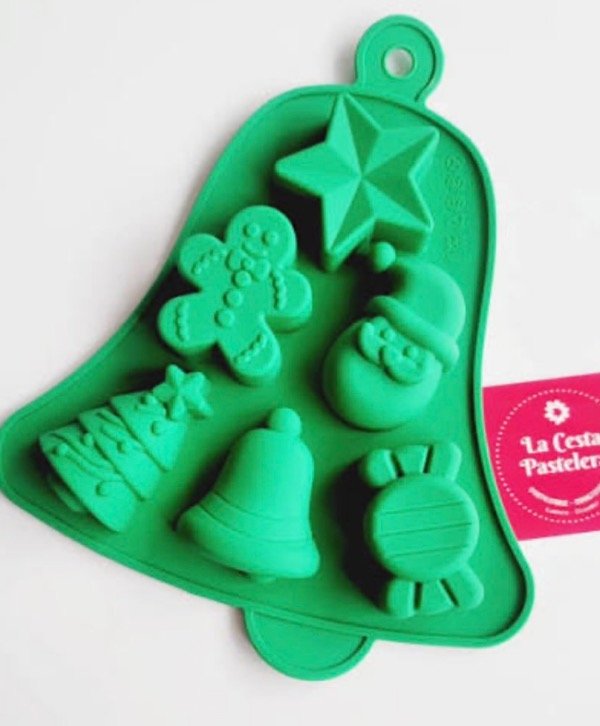 Producto - MOLDE SILICONA MIX NAVIDEÑO 2 - 0