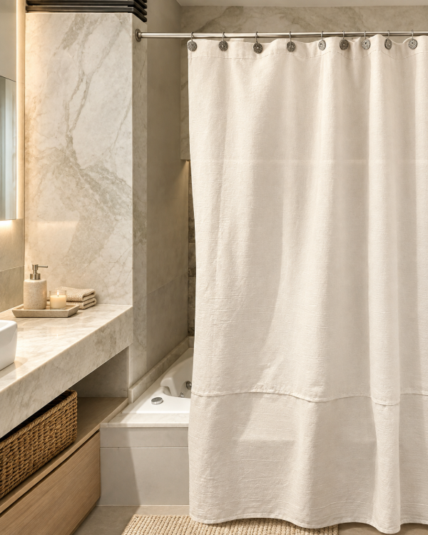 Producto - Cortina de baño - tusor lisa - 2