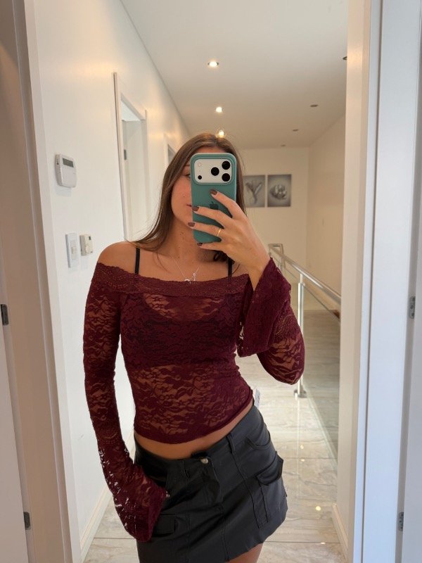 Producto - top giuli bordo