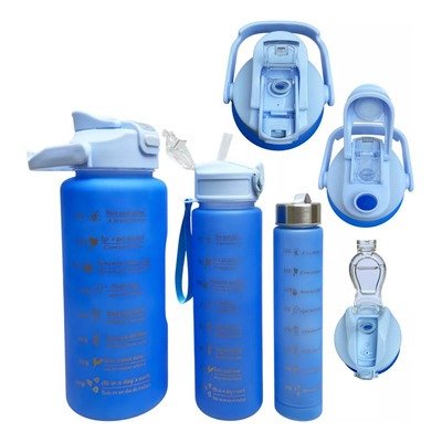 Producto - Botella Deportiva Motivacional 3 en 1