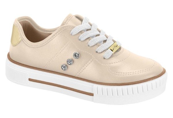 Producto - ZAPATILLA MOLEKINHA BEIGE CON BRILLOS
