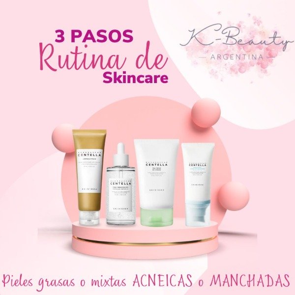 Producto - K-Beauty Simple Routine COMBO: Pieles grasas o mixtas ACNEICAS o MANCHADAS