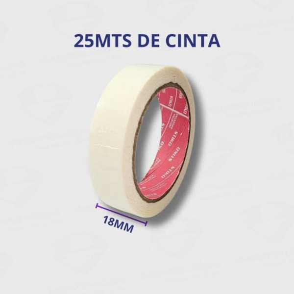 Producto - Cinta doble faz Stiko 18x25