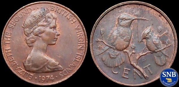 Producto - Islas Vírgenes Británicas - 1 Centavo (1974) KM #1 [VF]