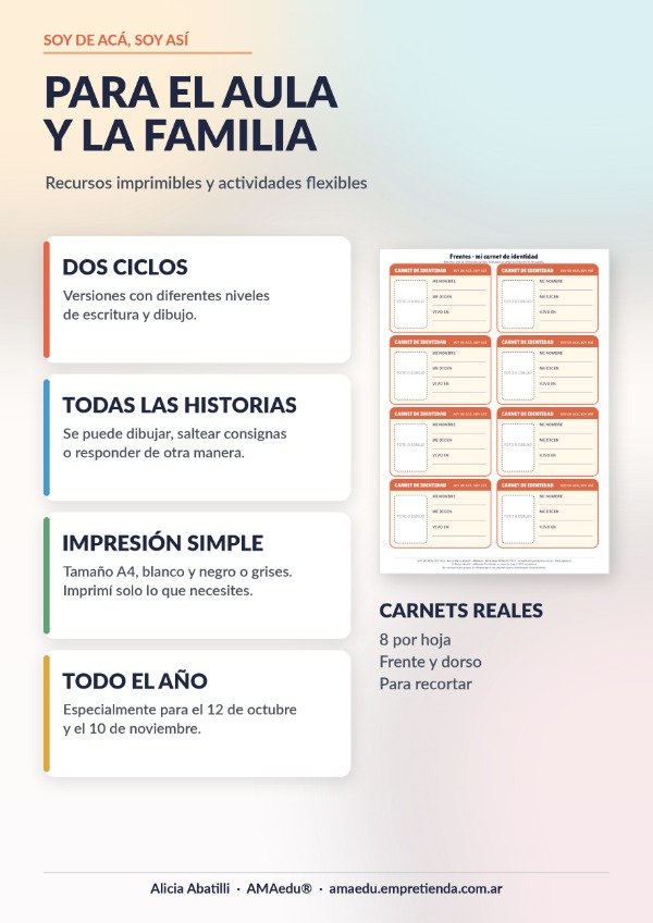 Producto - SOY DE ACÁ, SOY ASÍ - Identidad y Tradiciones - 3
