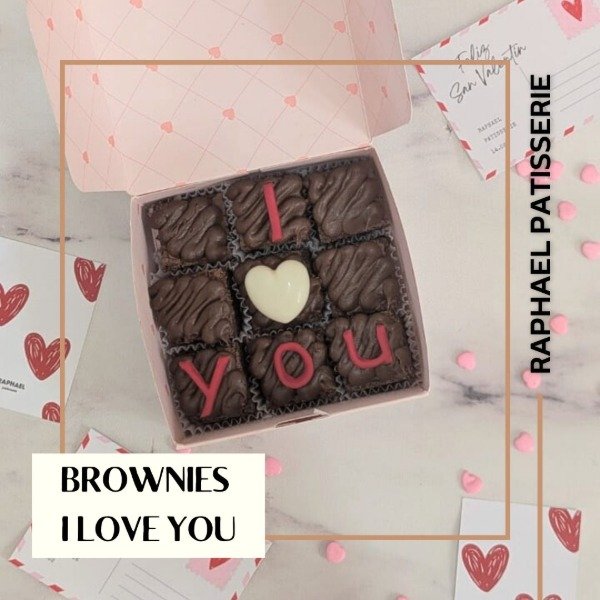 Producto - Brownies I love you