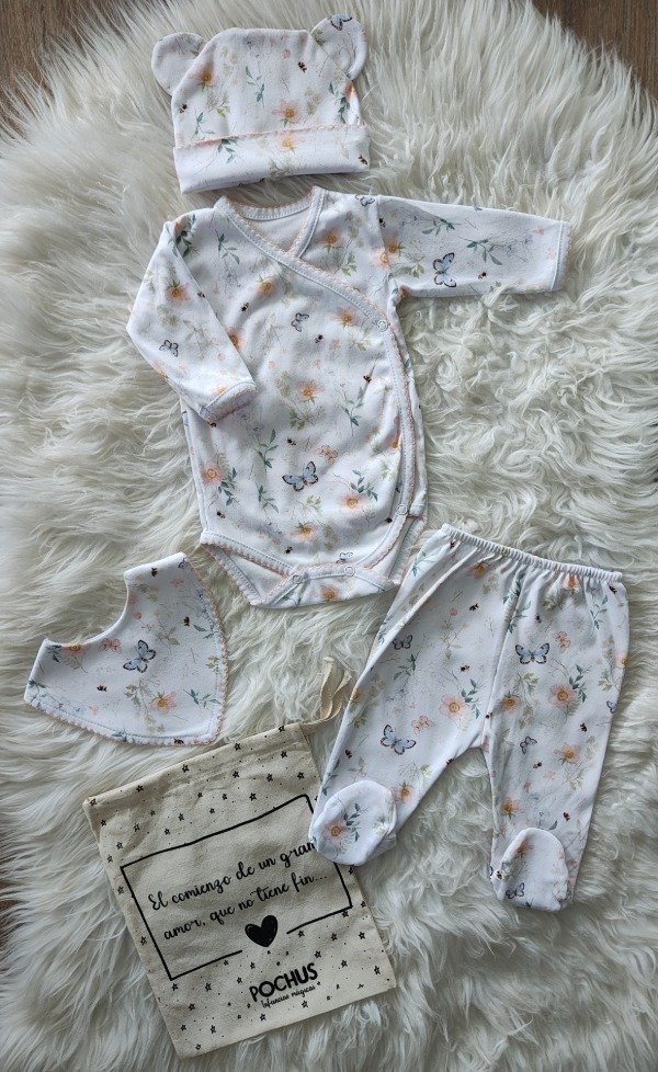 Producto - Ajuar pima MARIPOSAS