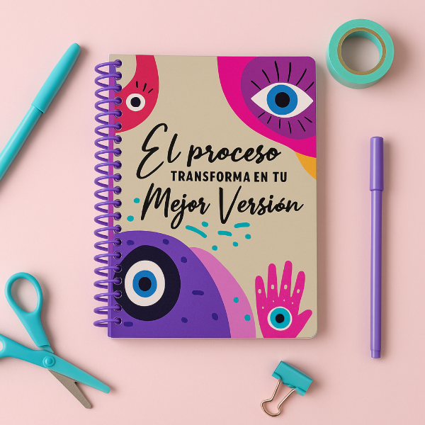 Producto - Cuaderno personalizado con portadas mes a mes