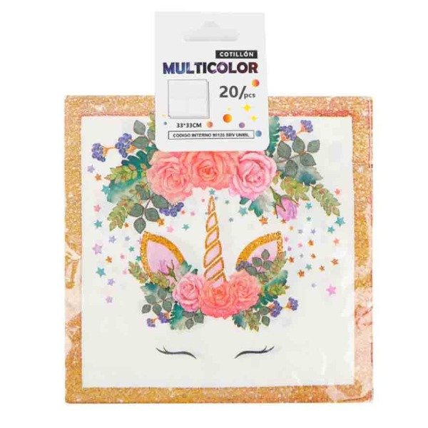 Producto - servilleta unicornio dream x 20 un