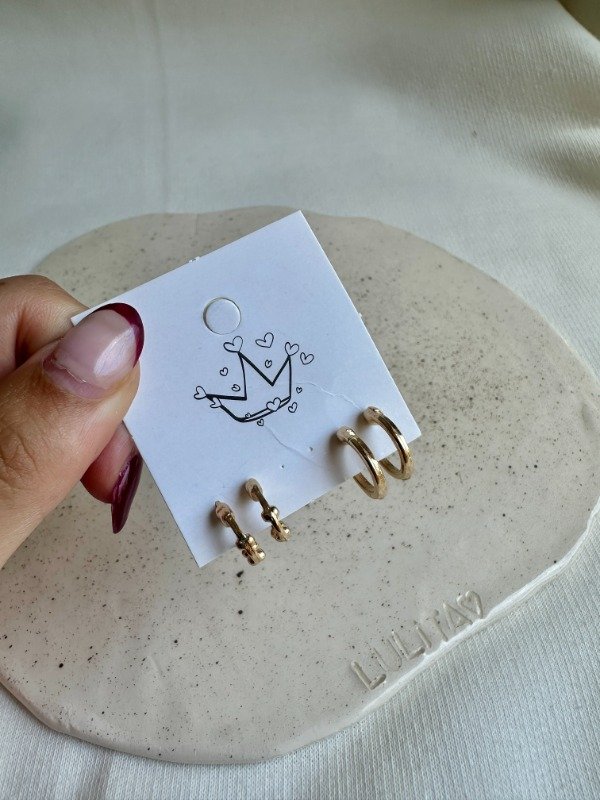 Producto - Set x2 Argollitas #4