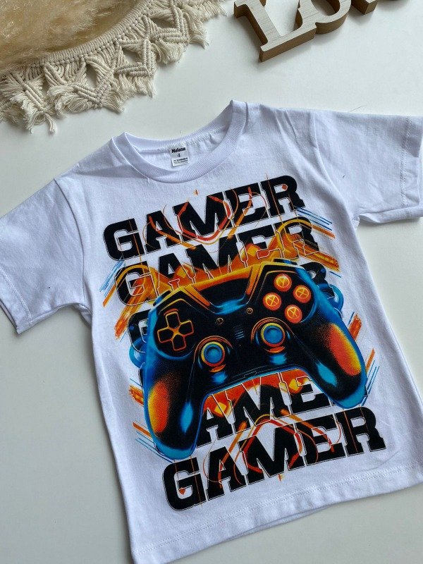 Producto - Remera Manga Corta "Gamer" -  COD 859