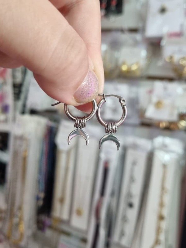 Producto - Aros con Dije y Argollitas - 1