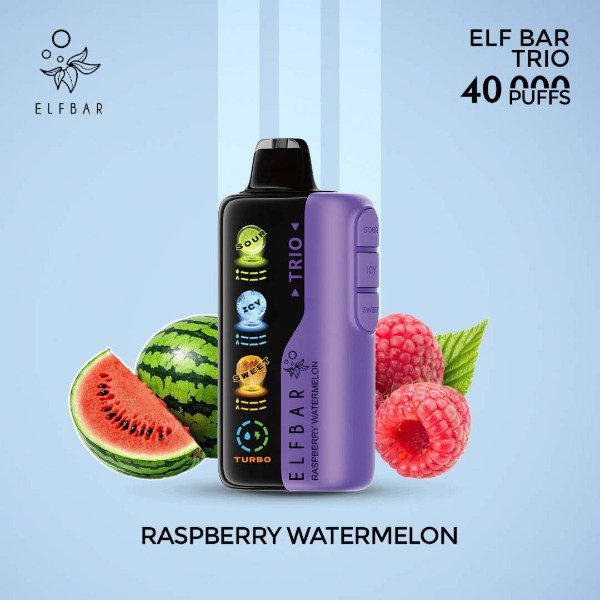 Producto - RASPBERRY WATERMELON - ELFBAR TRIO