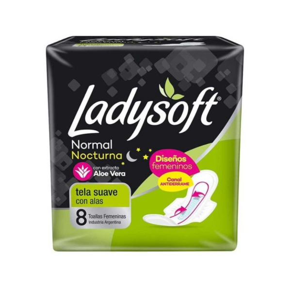 Producto - TOALLITAS NOCTURNAS - LADYSOFT
