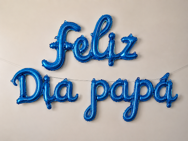 Producto - Globo cursiva - Feliz día Papá