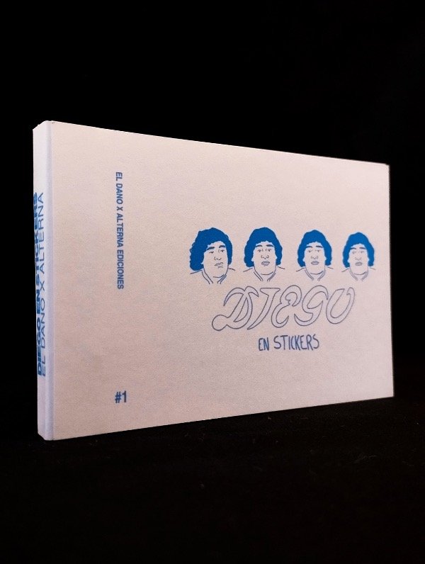 Producto - Diego en stickers - EL DANO x ALTERNA - 0