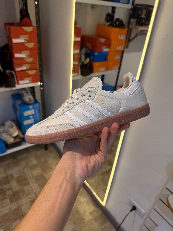 Producto - Adidas Samba crema