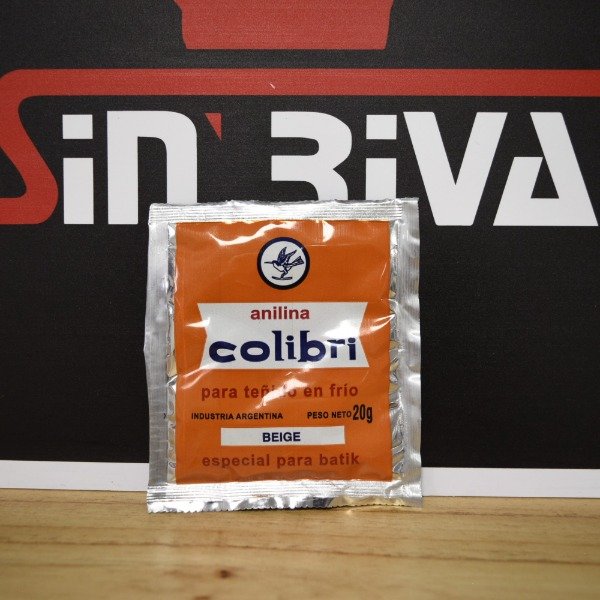 Producto - ANILINA COLIBRI FRIO 20GRS BEIGE