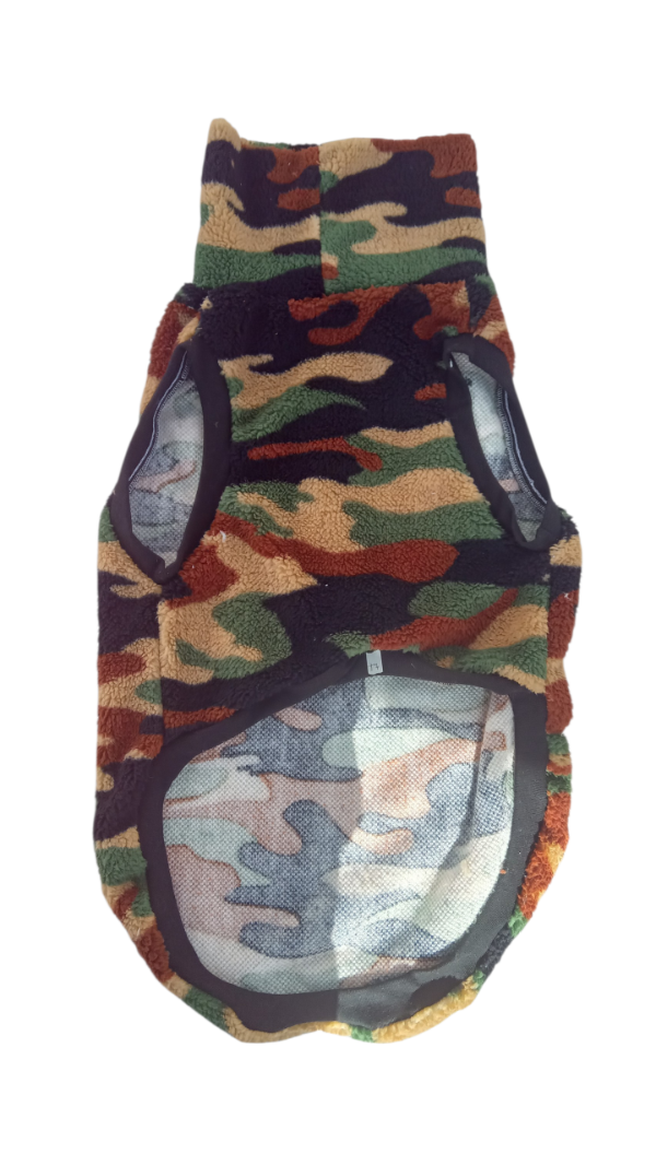 Producto - Chaleco poleron military talle 7
