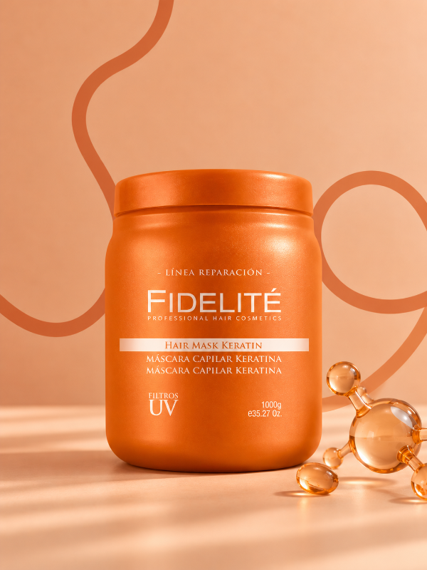 Producto - Máscarilla Reparadora Keratina Cabello Dañado FIDELITE - 1