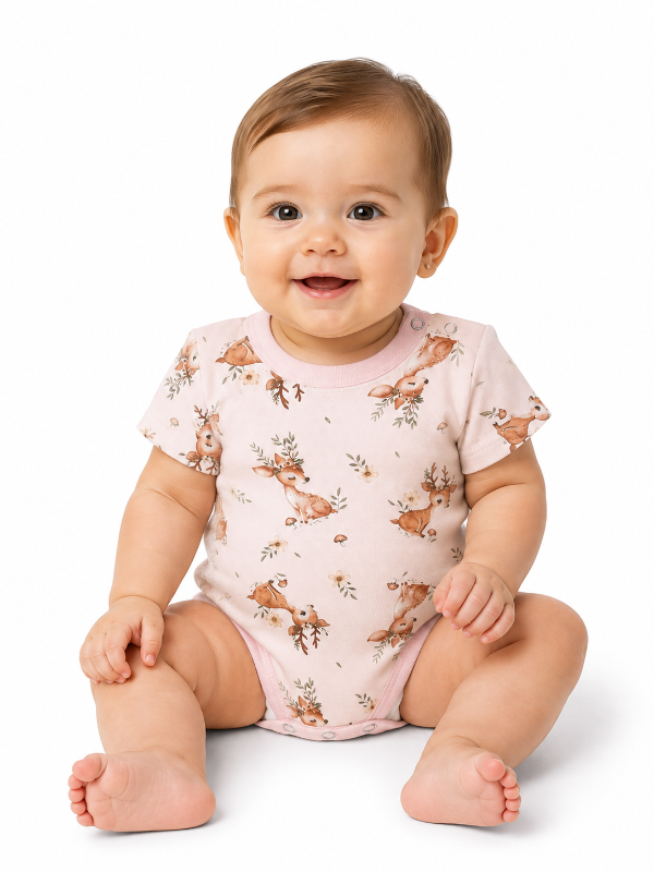 Producto - BODYS ALGODÓN ESTAMPADOS BEBA - 0