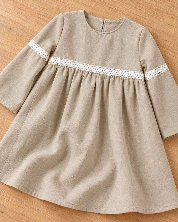 Producto - Vestido Diana Cemento - 1