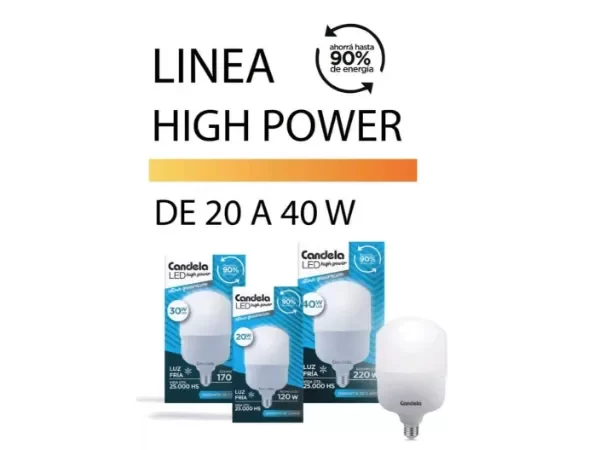 Producto - LAMPARA GALPONERA LED 40 W Candela/Luxom