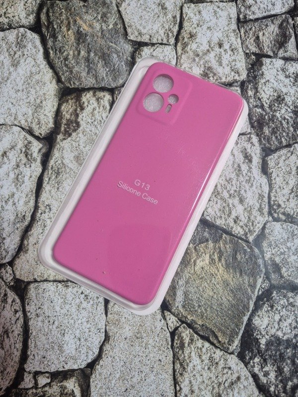 Producto - Funda silicone case Moto G13/G23 fucsia