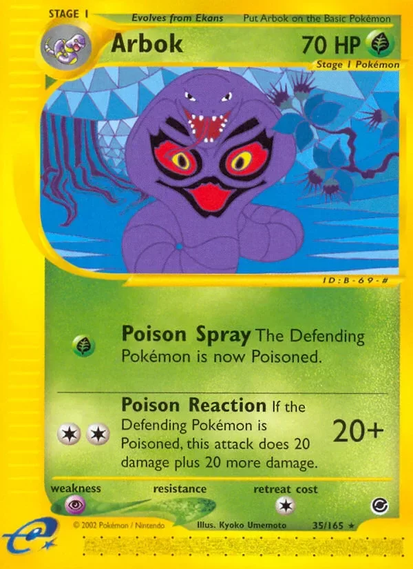 Producto - Arbok 35/165 Expedition: Base Set