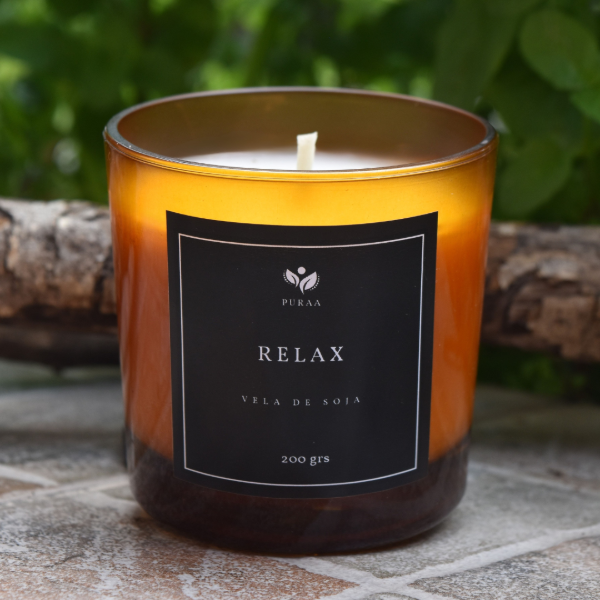 Producto - Vela de Soja Tennessee - Ámbar 200 grs