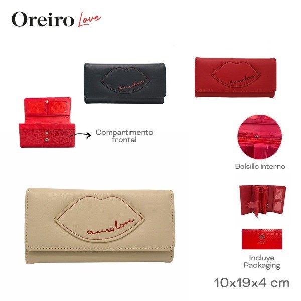Producto - BILLETERA OREIRO LOVE 29738 - 0