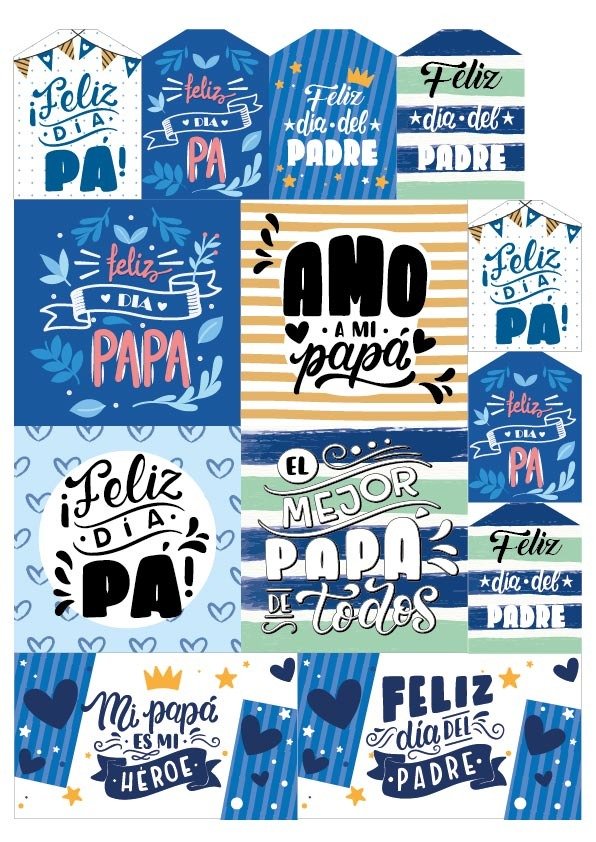 Producto - Archivo Digital - Tarjetas dia del padre