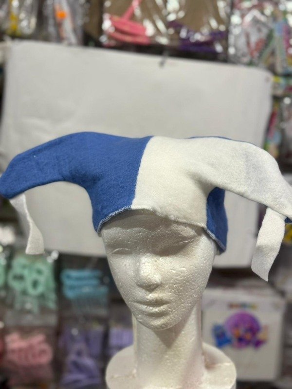 Producto - GORRO PAÑO ARLEQUIN 3 PUNTAS ARGENTINA GER39 "MUNDIAL"