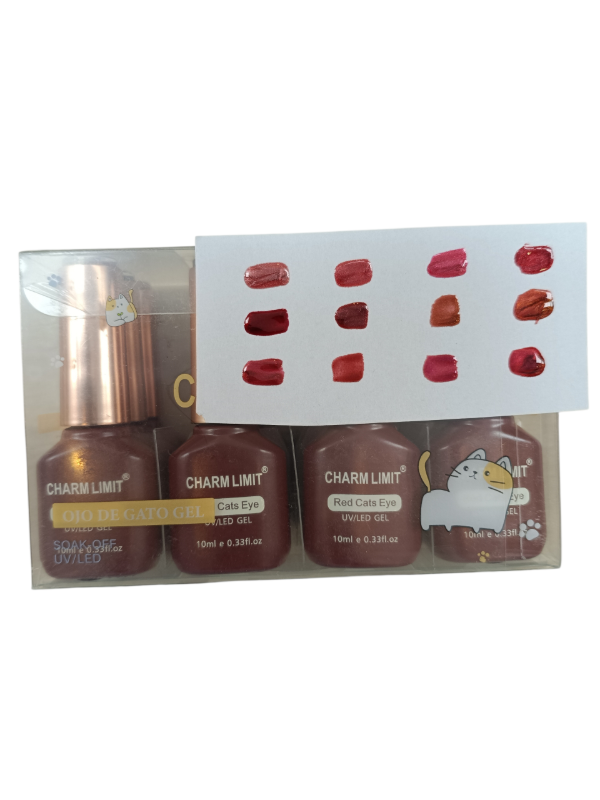 Producto - ESMALTE OJO DE GATO CHARM RED CATS EYE MY3264