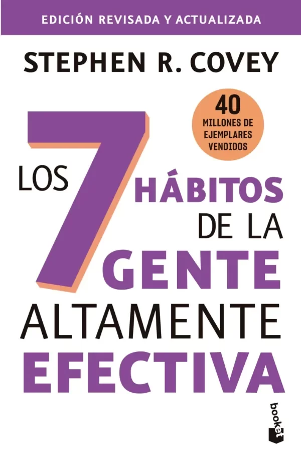 Producto - Los 7 hábitos de la gente altamente efectiva Stephen R. Covey Booket