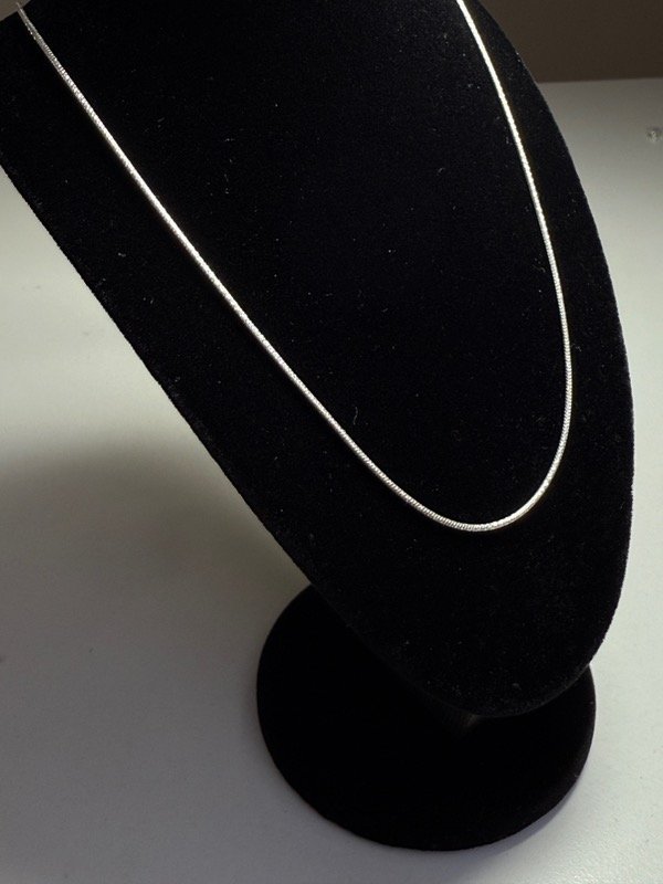 Producto - Cadena plata lisa brillosa - 0