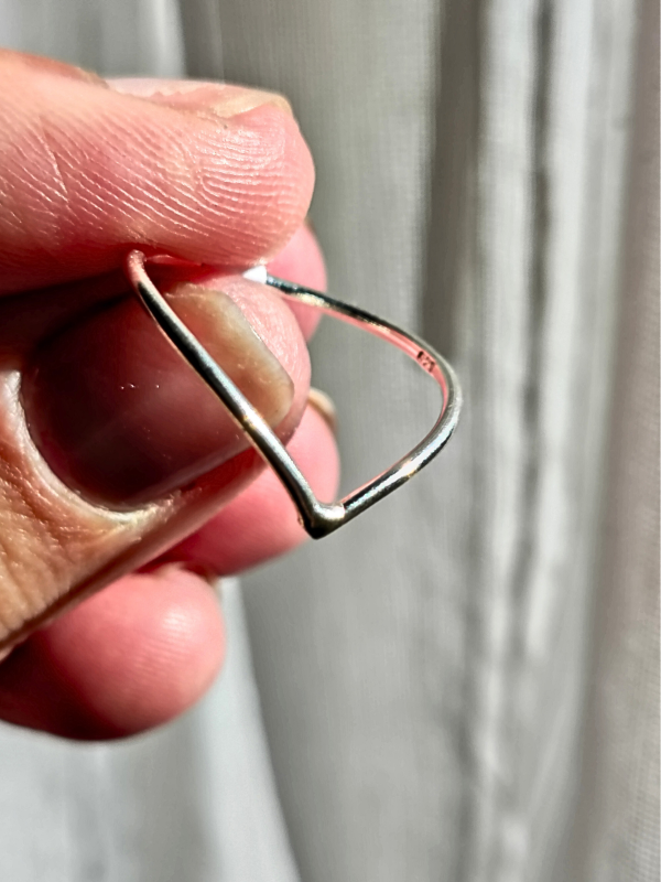Producto - (69914) Anillo Pico - Talle 15 - Plata